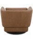 Фото #4 товара Rosecrans 36" Fabric Accent Swivel Chair, Created for Macy's
