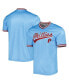 Фото #2 товара Men's Light Blue Philadelphia Phillies Cooperstown Collection Team Jersey