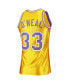 ფოტო #2 პროდუქტის Men's Shaquille O'Neal Gold LSU Tigers 1990-91 Authentic Throwback College Jersey