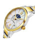 ფოტო #2 პროდუქტის Alexander Watch AD204B-04, Ladies Quartz Moonphase Date Watch with Yellow Gold Tone Stainless Steel Case on Yellow Gold Tone Stainless Steel Bracelet