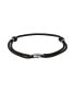 Фото #1 товара Men's Hulsten Black Nylon Multi Strand Bracelet