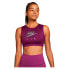 NIKE Air Dri Fit Swoosh Medium Support Pad High Neck Sports Bra