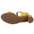 Фото #5 товара VANELi Mavis Studded Sling Back Womens Yellow Casual Sandals 305561