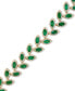 ფოტო #6 პროდუქტის EFFY® Emerald (10-4/5 ct. t.w.) and Diamond (2-1/2 ct. t.w.) Tennis Bracelet in 14k Gold