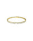 ფოტო #1 პროდუქტის Crystal Round Cut Matrix Tennis Bracelet