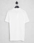 Lacoste slim fit pique polo in white