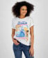 ფოტო #1 პროდუქტის Juniors' Malibu Barbie Graphic Crewneck T-Shirt