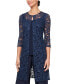 Фото #1 товара Women's Sequined Lace Jacket & Tank