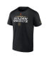 ფოტო #2 პროდუქტის Men's Black Vegas Golden Knights Special Edition 2.0 Authentic Pro T-shirt