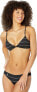 Фото #1 товара Polo Ralph Lauren 285618 Panama Stripe Over-The-Shoulder Triangle Bra, Size LG