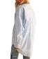 ფოტო #1 პროდუქტის Women's Freddie Button-Front Cotton Shirt