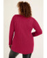 Plus Size June + Vie Crossover Sweater