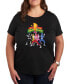 ფოტო #1 პროდუქტის Trendy Plus Size Power Rangers Graphic T-shirt