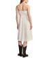 Women's Cotton Linen Sleeveless Midi Dress