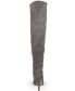 ფოტო #12 პროდუქტის Women's Trill Wide Calf Lace Up Boots