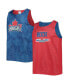 Фото #3 товара Men's Blue, Red Toronto Rock Reversible Mesh Tank Top