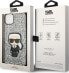 Karl Lagerfeld Etui Karl Lagerfeld do iPhone 14 6,1" hardcase srebrny/silver Glitter Flakes Ikonik