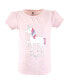 ფოტო #11 პროდუქტის Baby Girls Short Sleeve T-Shirts, Magical World