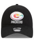 ფოტო #4 პროდუქტის Men's Black Green Bay Packers 2023 NFL Crucial Catch 9TWENTY Adjustable Hat