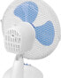 Фото #3 товара Bestron DDF27W - Household blade fan - Blue - White - Table - 27 cm - 75° - Buttons