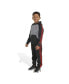 ფოტო #5 პროდუქტის Little Boys Zip Front Melange Fleece Jacket and Jogger Pants, 2-Piece Set