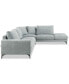 Фото #3 товара Lydney 139" 2-Pc. Fabric Sectional, Created for Macy's