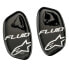 ALPINESTARS Fluid Knee Brace hinge cover Black Metallic Brush - фото #2