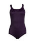 ფოტო #1 პროდუქტის Women's Mastectomy Scoop Neck Soft Cup Tugless Sporty One Piece Swimsuit