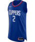 ფოტო #4 პროდუქტის Men's Kawhi Leonard Royal LA Clippers 2020, 21 Authentic Jersey - Icon Edition