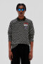 Regular Fit Jacquard-knit Polo Shirt