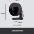 Фото #9 товара Logitech Circleview - weatherproof wired security camera for home, 180 ° wide angle 1080p HD night vision, two-way audio, encryption and Apple HomeKit Secure Video - Black [Energy Class A+]