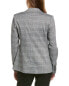 Elie Tahari Notch Collar One-Button Blazer Women's