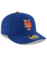 New York Mets Low Profile AC Performance 59FIFTY Fitted Cap Light Royal/Orange, 7 1/4 - фото #3