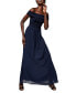 ფოტო #9 პროდუქტის Off-The-Shoulder Chiffon Gown