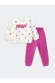 Фото #1 товара Костюм LC WAIKIKI Baby Girl Sweatshirt & Jogger.