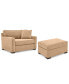 Radley 54" Fabric Chair Bed & 36" Storage Ottoman, Created for Macy's