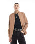 Фото #2 товара AllSaints Lorella shirt in camel brown