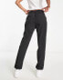 Фото #4 товара Vero Moda straight leg trouser in dark grey