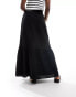 Фото #3 товара Vero Moda boho maxi skirt in black