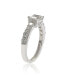 Фото #3 товара Кольцо Suzy Levian Sterling Silver Cubic Zirconia Eternity Band.