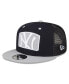 Фото #1 товара Men's Navy New York Yankees Logo Zoom Trucker 9Fifty Snapback Hat