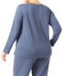 Фото #2 товара Пижама HUE Plus Size однотонная с длинным рукавом
