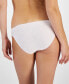 Фото #3 товара Women's Cotton Pointelle Bikini Underwear 100181117, Created for Macy's