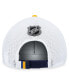 Фото #2 товара Men's Navy St. Louis Blues 2023 NHL Draft On Stage Trucker Adjustable Hat