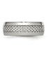 Фото #2 товара Stainless Steel Polished Grey Carbon Fiber Inlay 8mm Band Ring