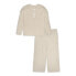 Фото #2 товара Modern Moments By Gerber Sweater and Pant Set Girl Toddler 12 M Cream Wide-Leg