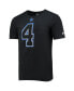 Фото #3 товара Men's Dak Prescott Black Dallas Cowboys Name and Number T-shirt