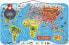 Фото #8 товара Janod Puzzle World Map - Magnetic Wooden Map, 92 Magnetic Puzzle Pieces - 70 x 43 cm & Germany Map, Magnetic, Puzzle for Children Made of Wood, 79 Magnetic Pieces, Discover and Remember