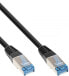 Фото #1 товара InLine Patch cable - Cat.6A - S/FTP - PE outdoor - black - 3m