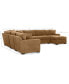 Фото #21 товара Radley 5-Piece Fabric Chaise Sectional Sofa, Created for Macy's